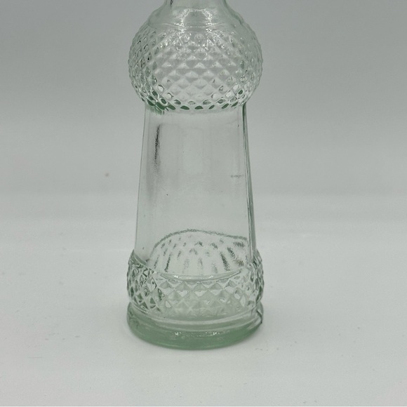 Vintage Mini Glass Bottle 4.75” - Picture 3 of 4